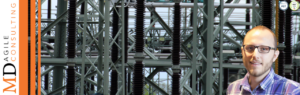 MD Agile Consulting - Header image showing an electric transformer station